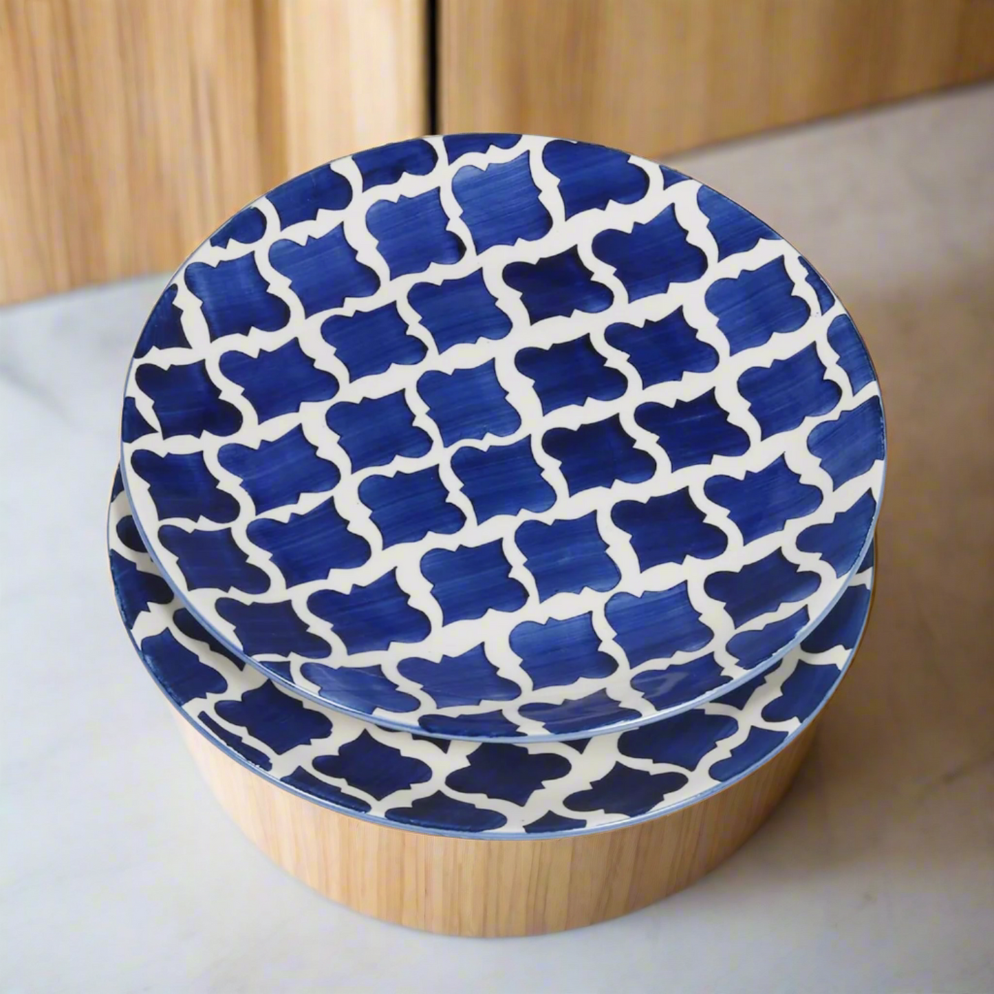 Ceramic Dinner Plate for Serving Nasta - Set of 2 Pcs (10 Inch)