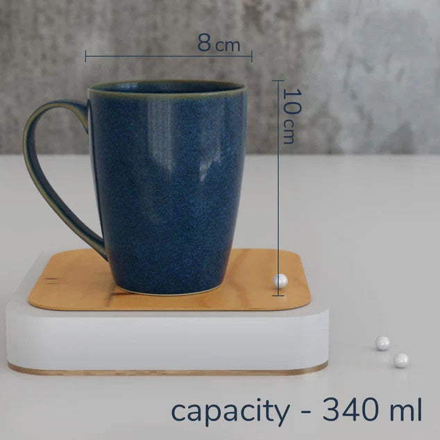 Galaxy Blue Coffee Mug Set (Set of 6)