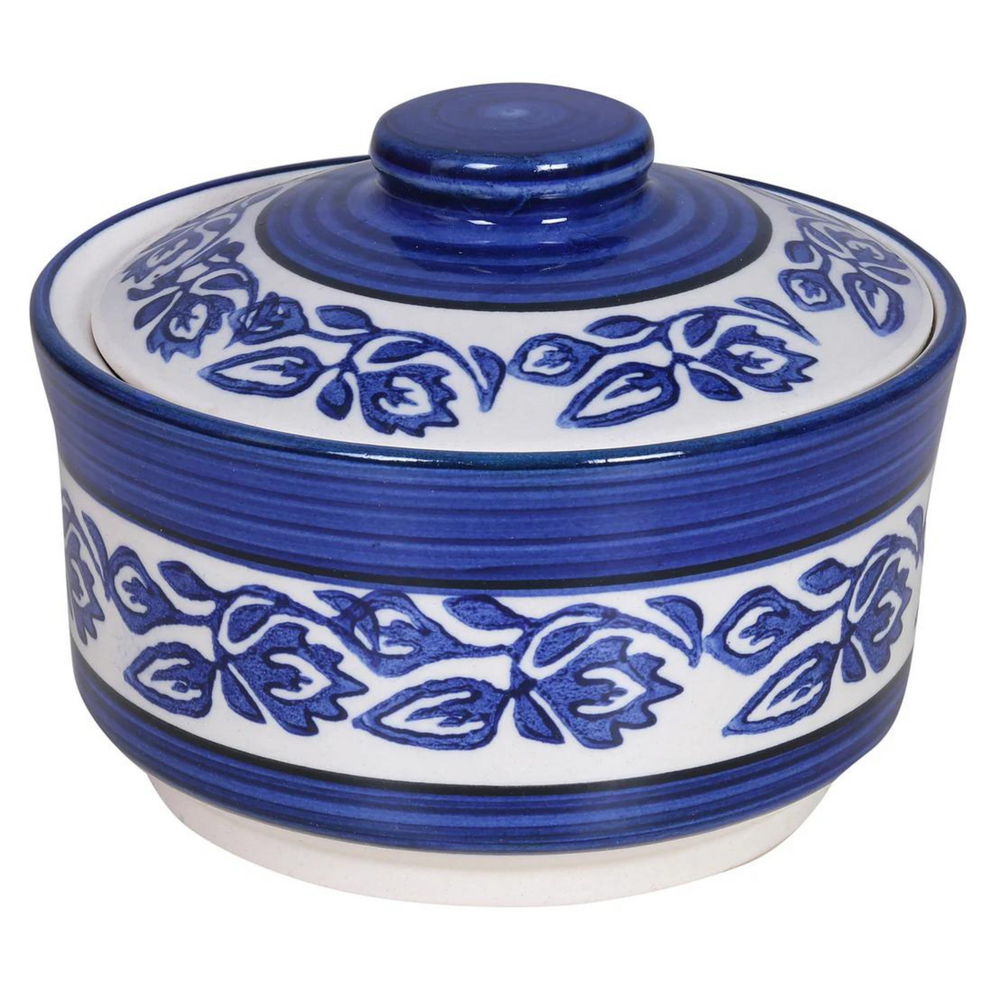 Raj Royal Ceramic Dinning Serving /Snack/ Mixing /Vegetable / Cereal / Soup / Salad / Tableware / Pudding Multipurpose / Desert / Food Storage Container Donga/ Degchi/ Handi / Casserole .