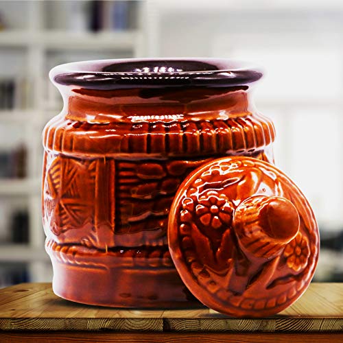 RAJ ROYAL Ceramic Storage Container Jar with Lid Storage Canister Fancy