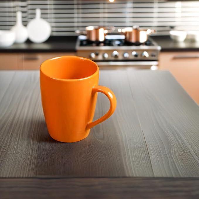 RAJ ROYAL Ceramic Mugs 250ml - Coffee/Tea Mugs - Microwave, Dishwasher Safe Tea Cups for Daily Use & Party (Set of 2 Cups)