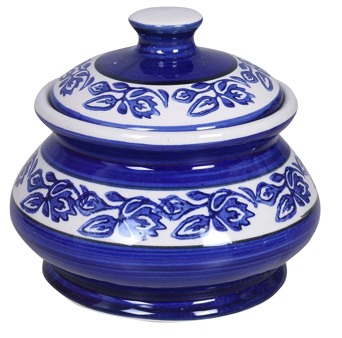 RAJ ROYAL Microwave Safe Ceramic Dessert Caseroll Set 3 Pc's Multipurpose Food Storage Container with Lid Kitchen Casserole Set for Serving