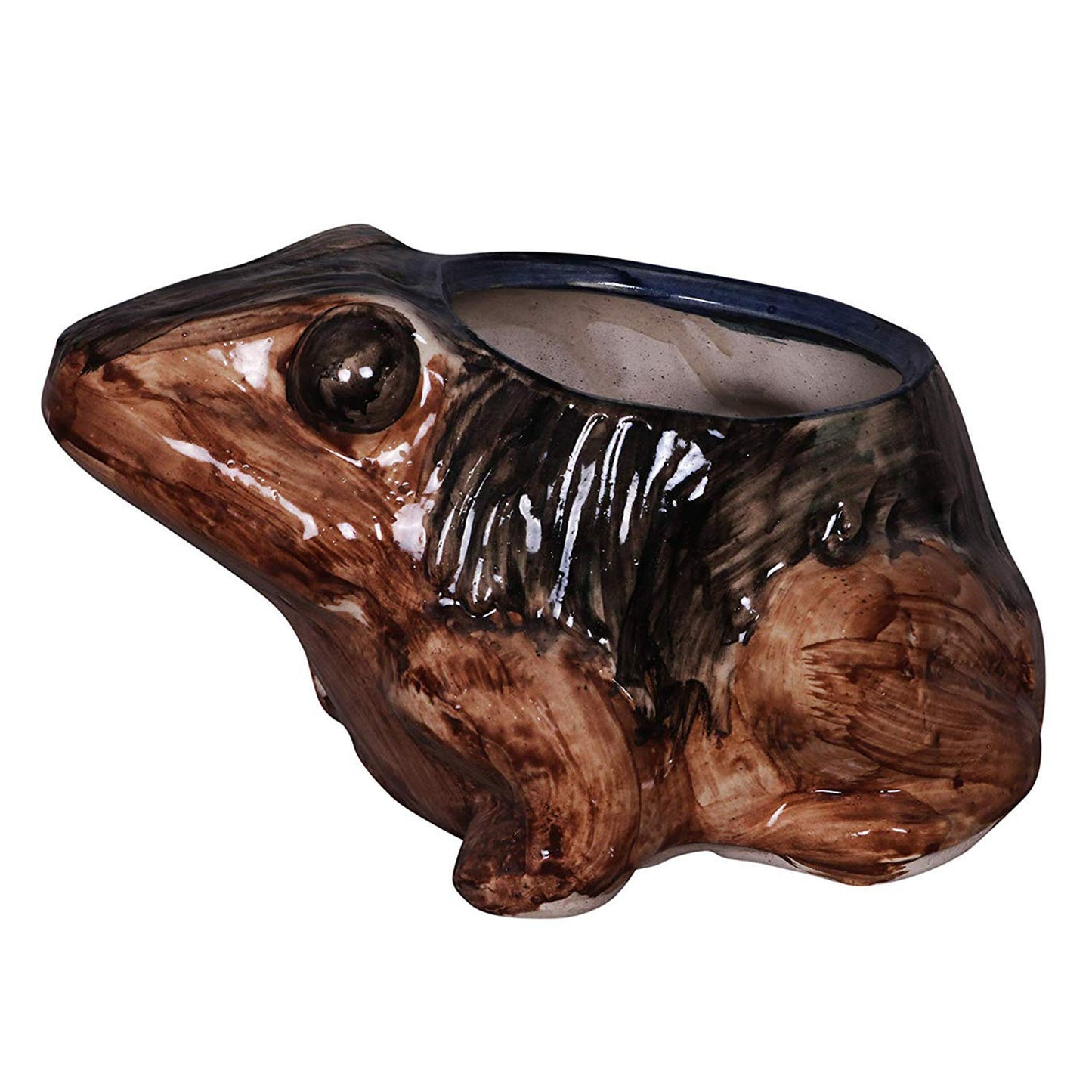 RAJ ROYAL Handcrafted Ceramic Frog Shape Flower Vase