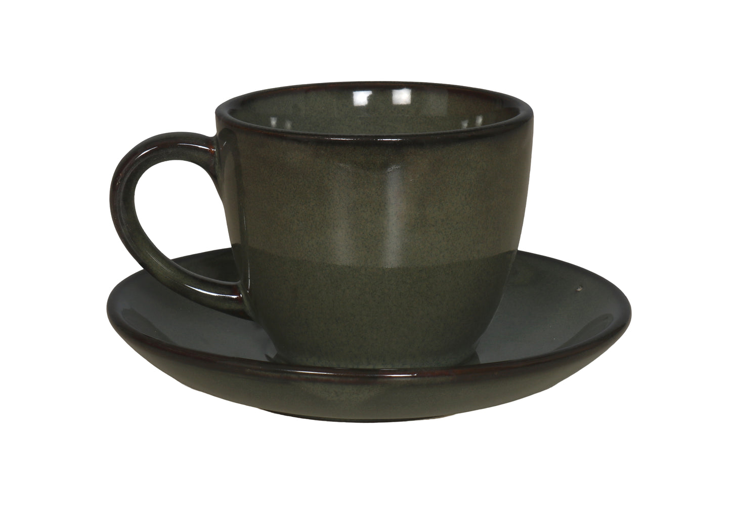 Raj Royal Stylish Print Ceramic Tea/Coffee Cups Set of 6 with Saucer (150ML)