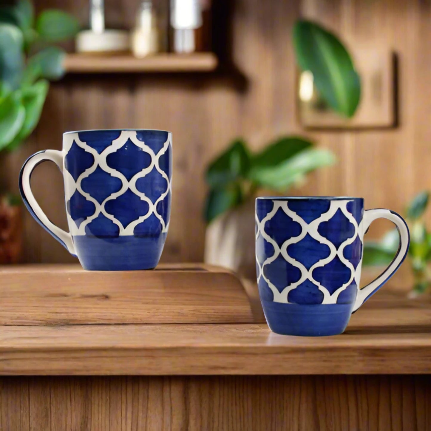 Moroccan Blue Carpet Mug