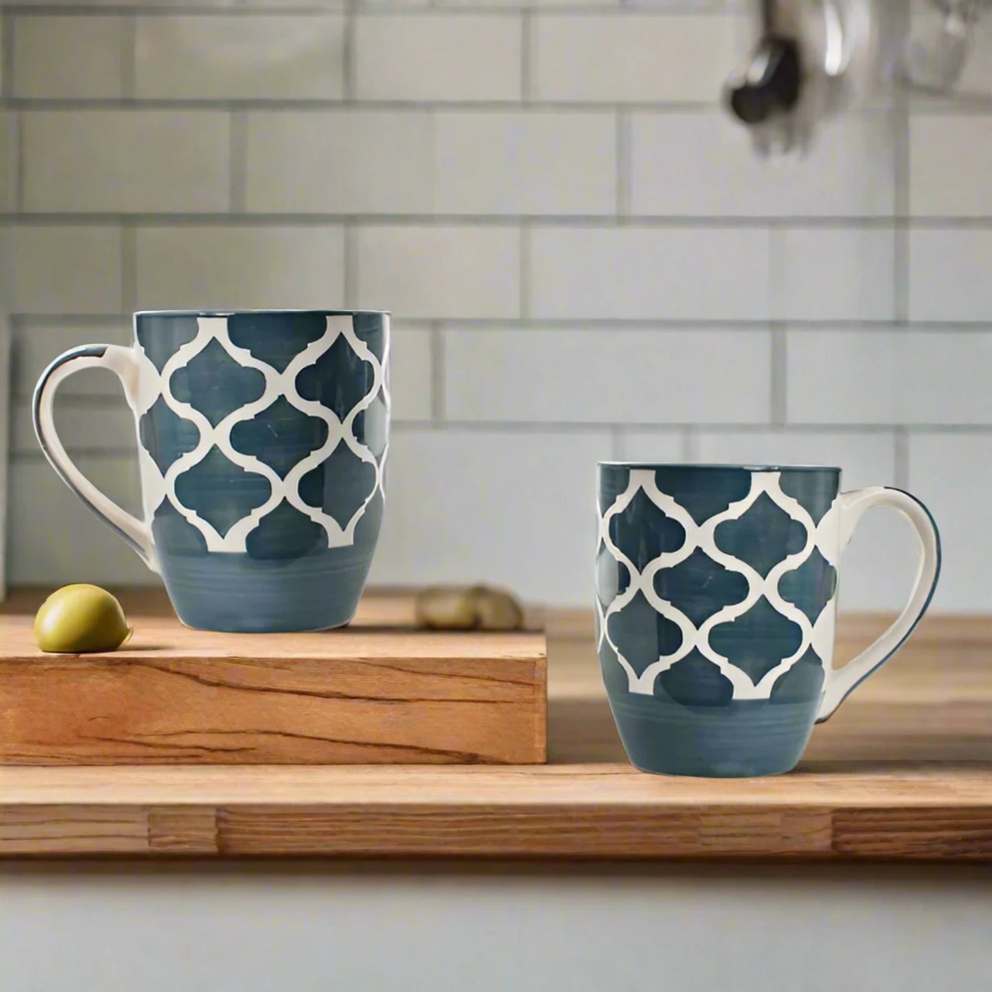 Moroccan Grey Carpet Mug