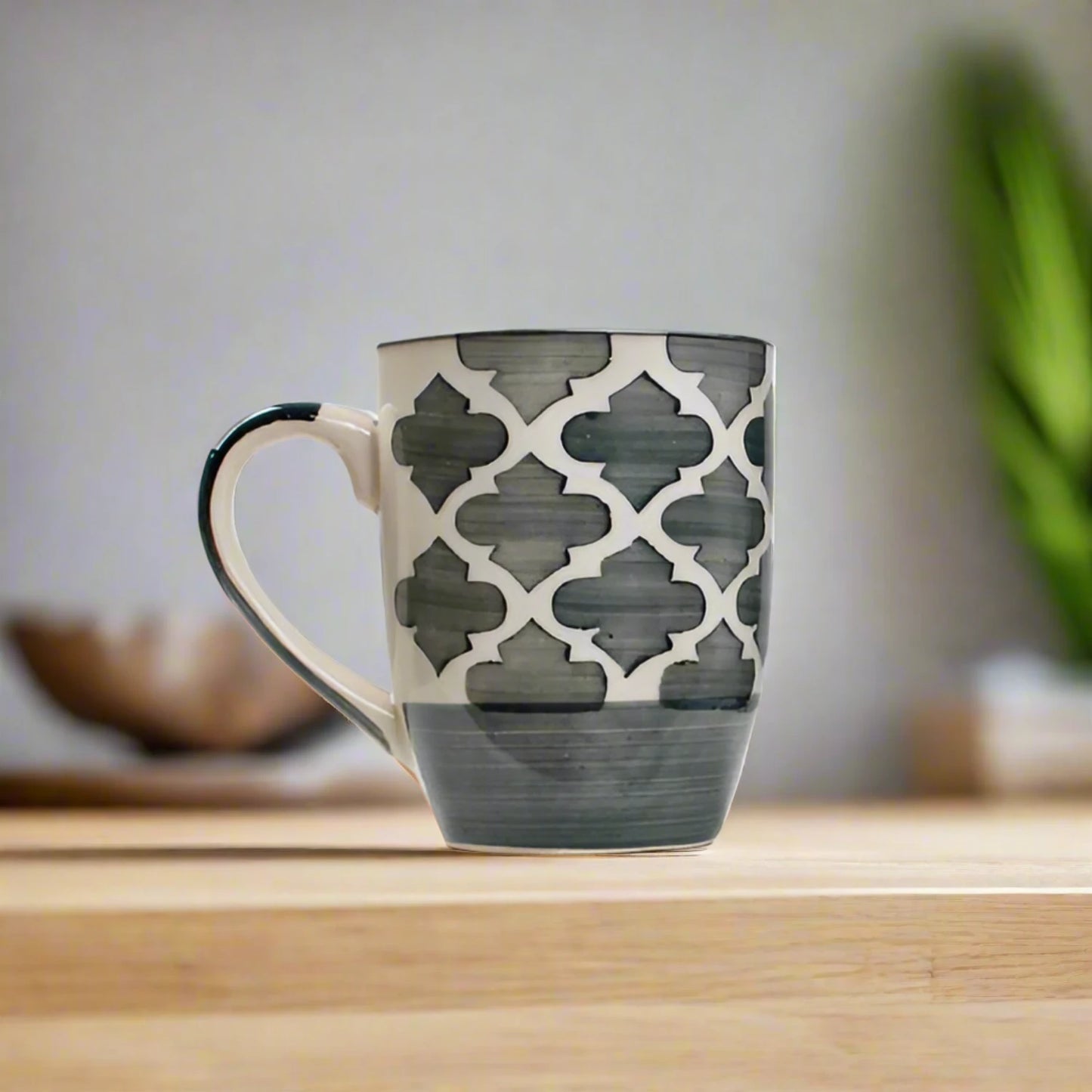 Moroccan Grey Carpet Mug