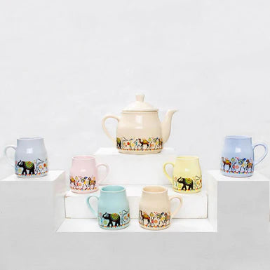 Pastel Flask Morning Tea Set