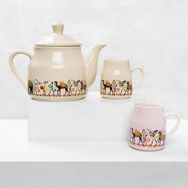 Pastel Flask Morning Tea Set