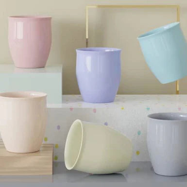 Pastel Multicolor Kullad Tea Cups (Set of 6)