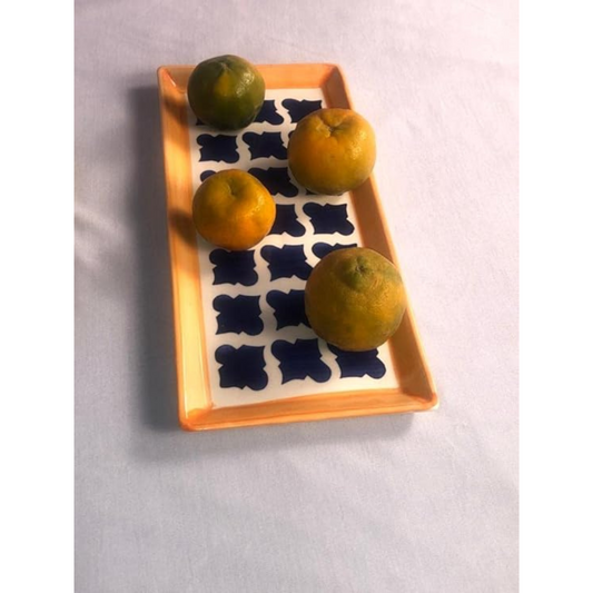 RAJ ROYAL® Ceramic Plates for Nasta Dinner Serving Kabab Tray
