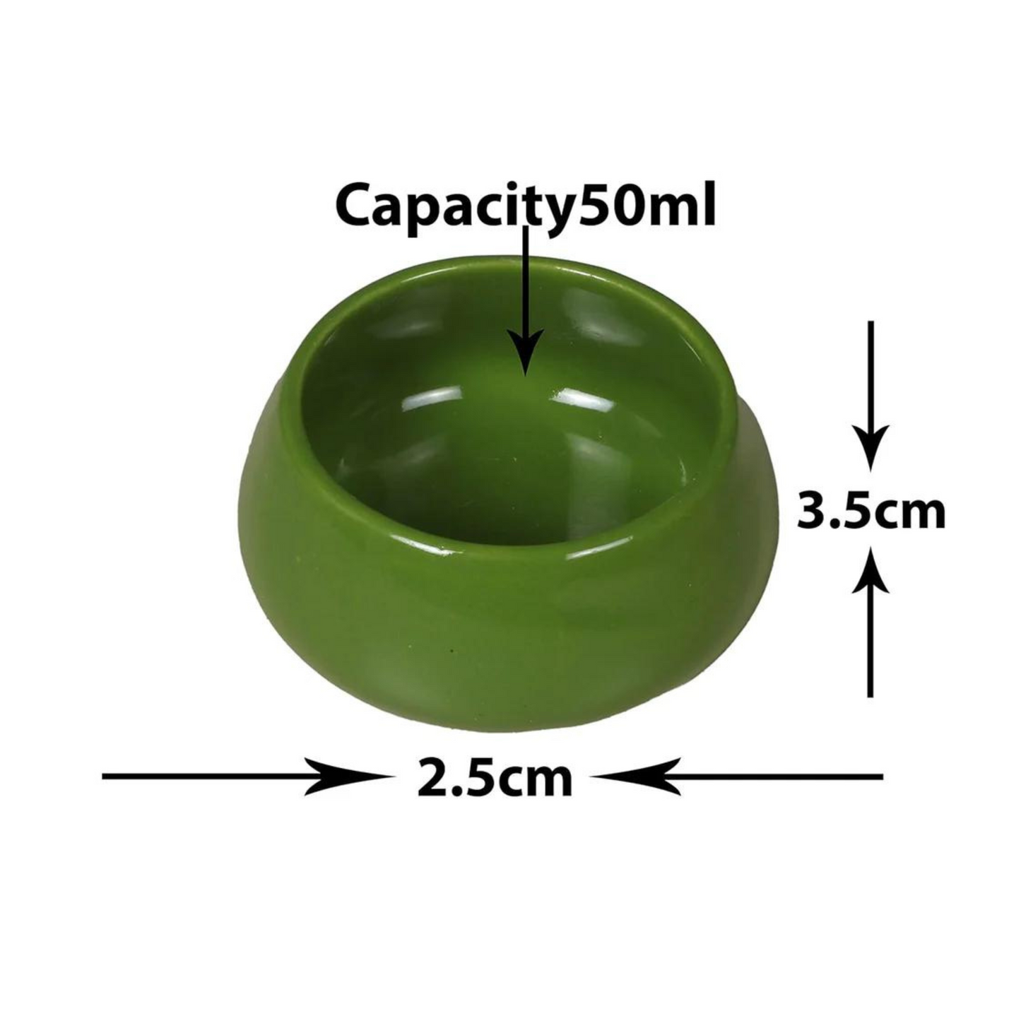 Ceramic Serving Bowls Dessert and Sauce Dip 50 ML Each (Set of 6)