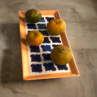 Ceramic Plates for Nasta Dinner Serving Kabab Tray