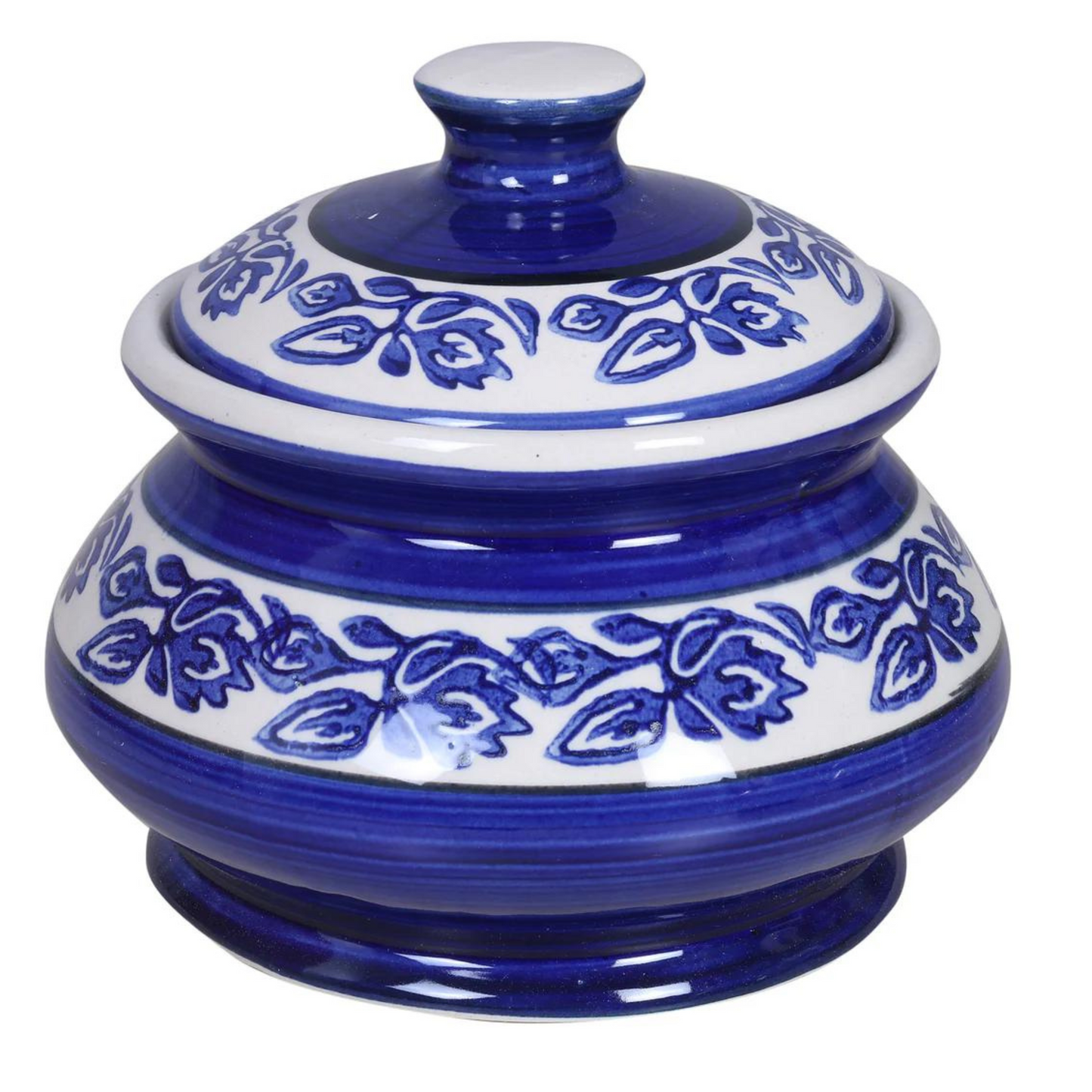 Raj Royal Ceramic Dinning Serving /Snack/ Mixing /Vegetable / Cereal / Soup / Salad / Tableware / Pudding Multipurpose / Desert / Food Storage Container Donga/ Degchi/ Handi / Casserole .