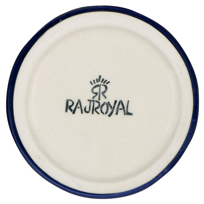 RAJ ROYAL Ceramic Storage Jar- Blue