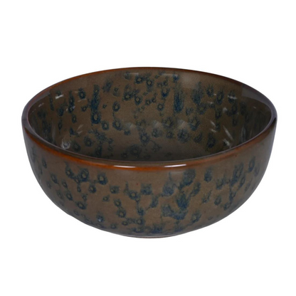 Raj Royal Ceramic Dinning Serving /Snack/ Mixing /Vegetable / Cereal / Soup / Salad / Tableware / Pudding Multipurpose / Desert / Food Storage Container / Hand Painted Reactive Colour Bowl Set of 2 /Microwave Safe/(1300 ML Each)
