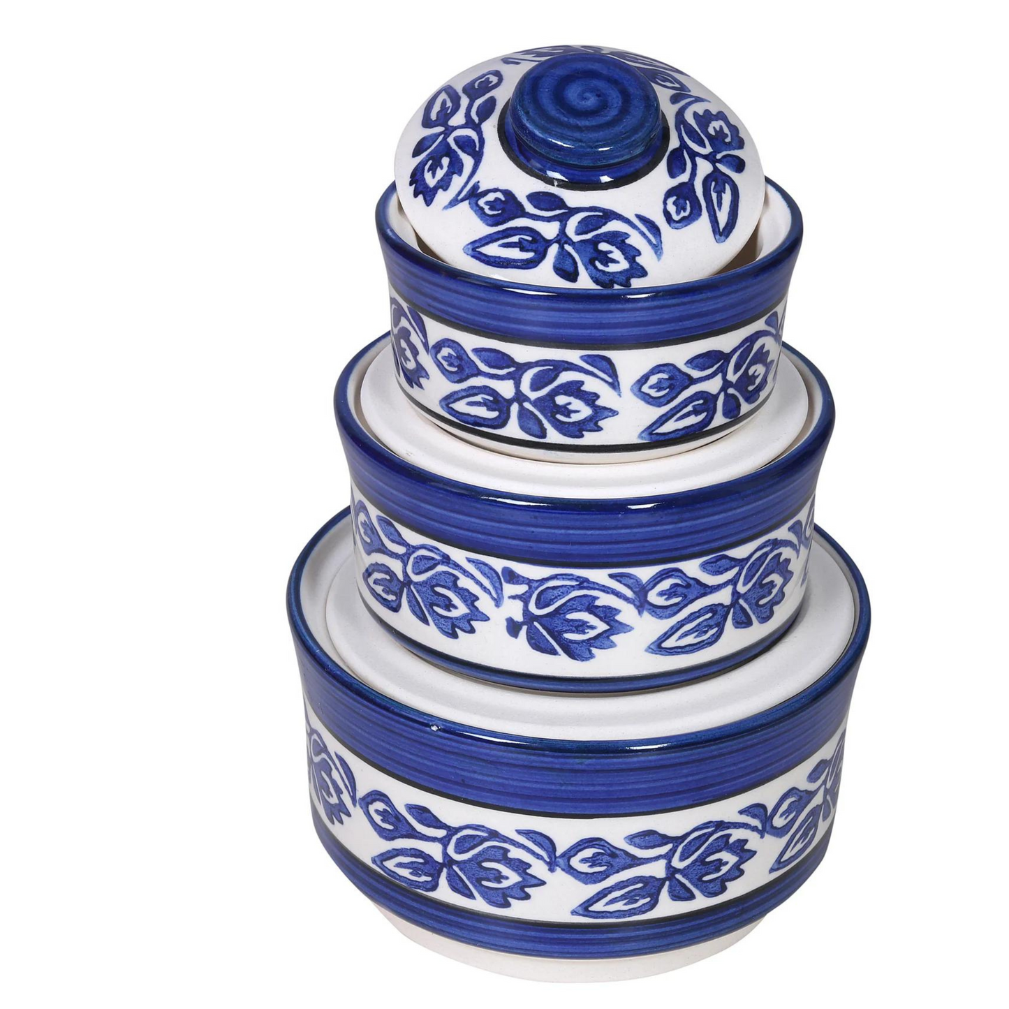 Raj Royal Ceramic Dinning Serving /Snack/ Mixing /Vegetable / Cereal / Soup / Salad / Tableware / Pudding Multipurpose / Desert / Food Storage Container  Donga/ Degchi/ Handi / Casserole .