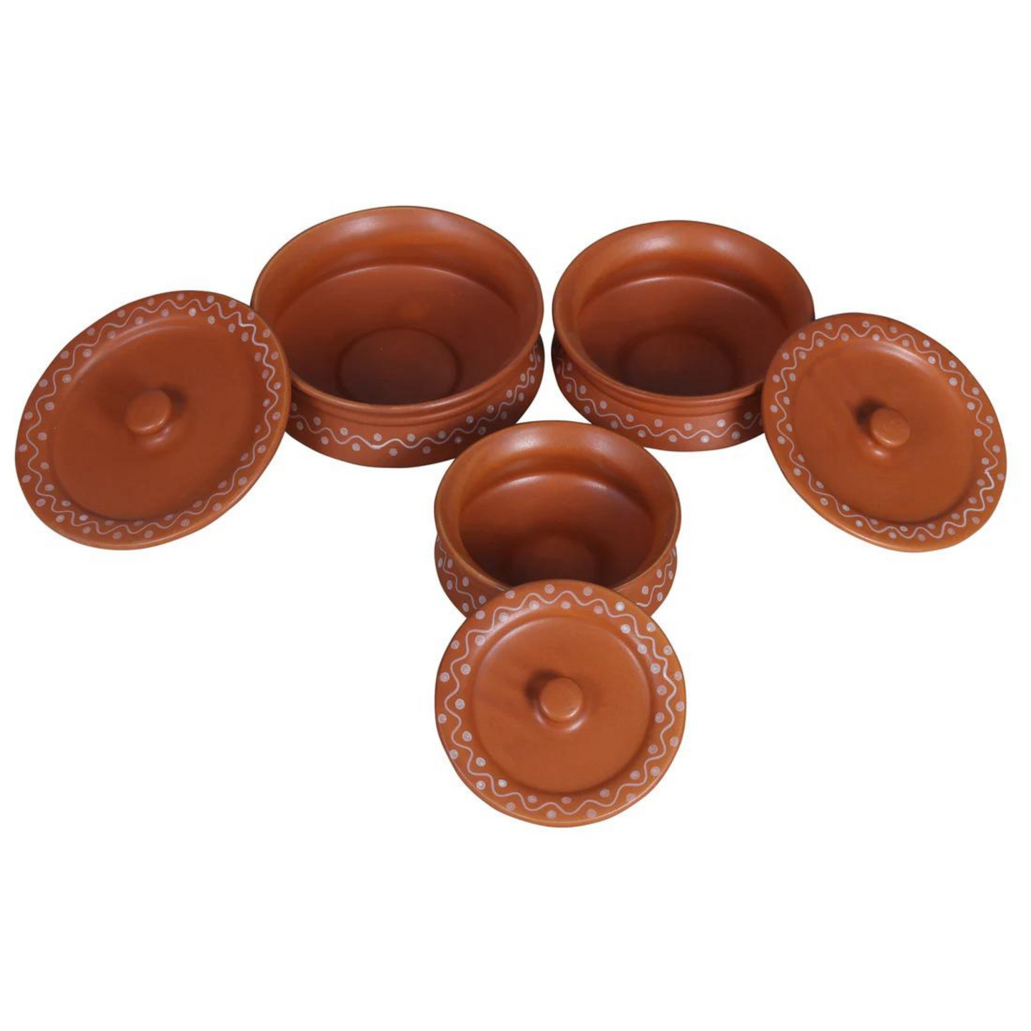 Raj Royal Ceramic Dinning Serving /Snack/ Mixing /Vegetable / Cereal / Soup / Salad / Tableware / Pudding Multipurpose / Desert / Food Storage Container Donga/ Degchi/ Handi / Casserole .