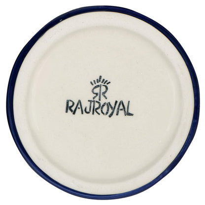 RAJ ROYAL Ceramic Storage Container Jar with Lid Storage Canister Red