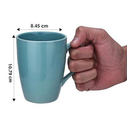 RAJ ROYAL Ceramic Mugs 250ml - Coffee/Tea Mugs - Microwave, Dishwasher Safe Tea Cups for Daily Use & Party (Set of 2 Cups)