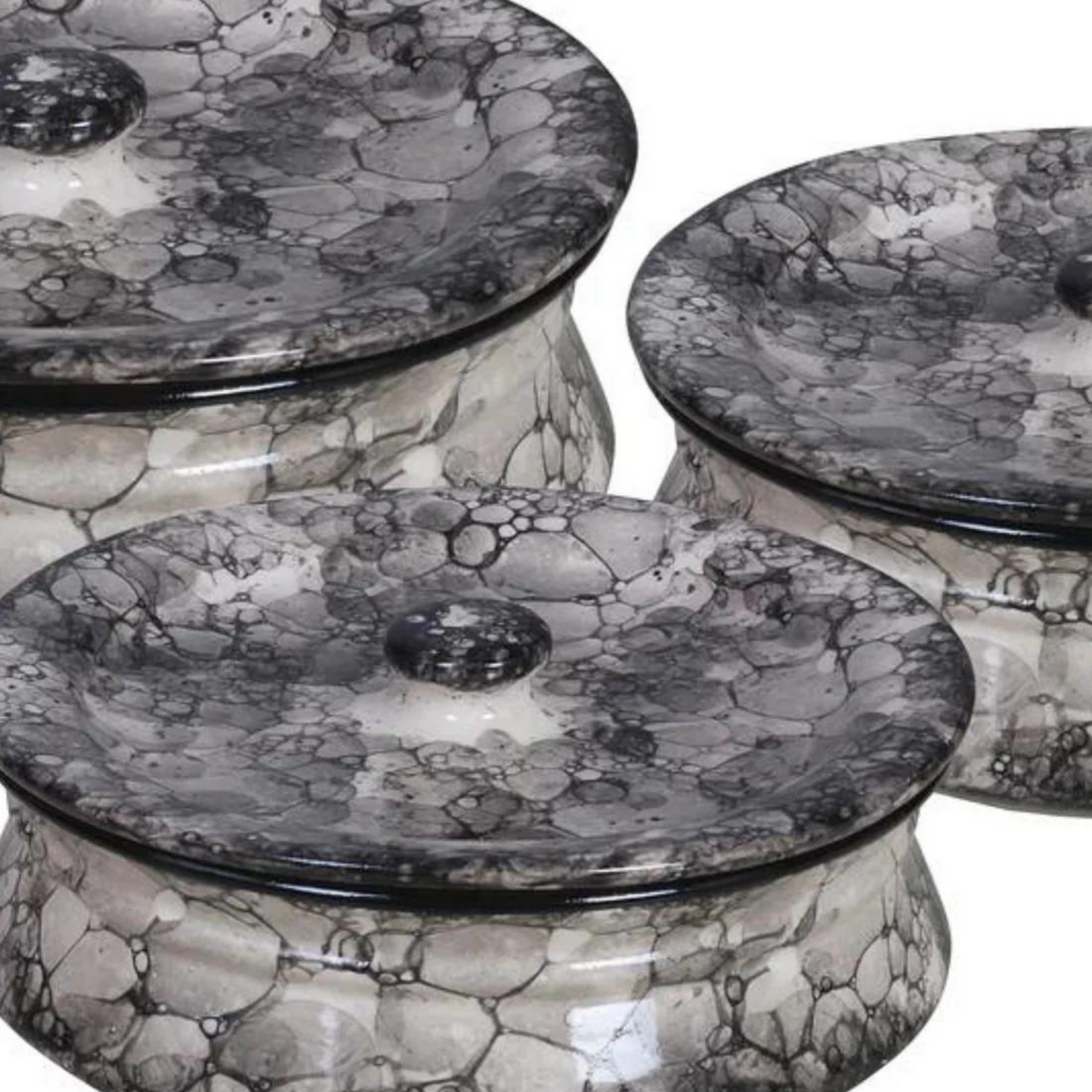 Raj Royal Ceramic Dinning Serving /Snack/ Mixing /Vegetable / Cereal / Soup / Salad / Tableware / Pudding Multipurpose / Desert / Food Storage Container Donga/ Degchi/ Handi / Casserole .