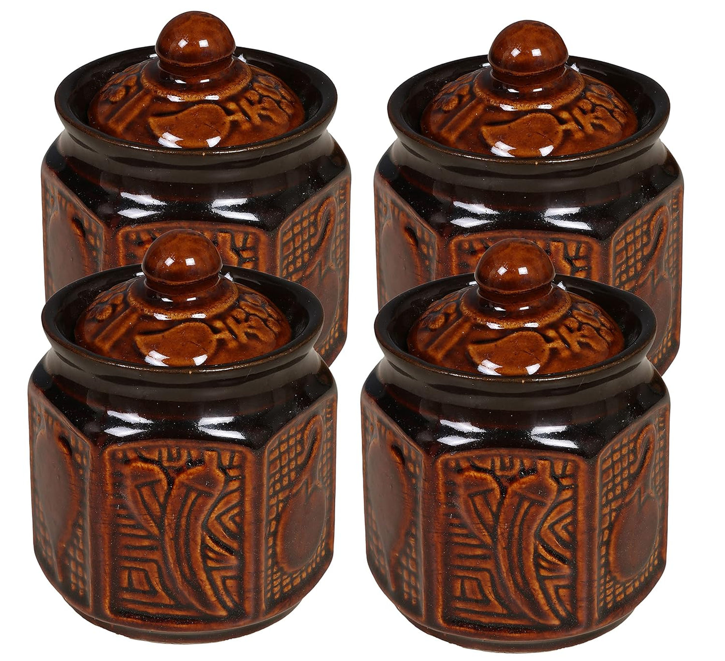 RAJ ROYAL Ceramic Storage Container Jar with Lid Storage Canister Fancy