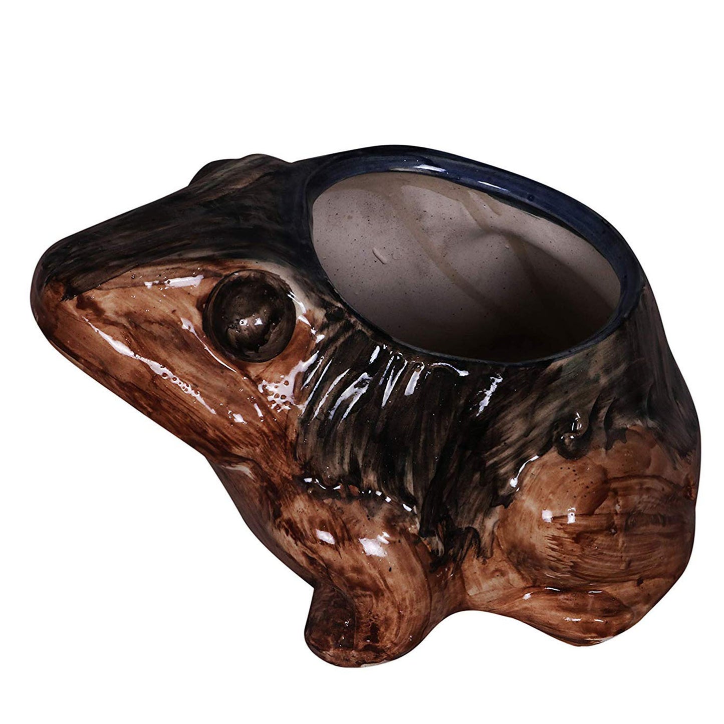 RAJ ROYAL Handcrafted Ceramic Frog Shape Flower Vase