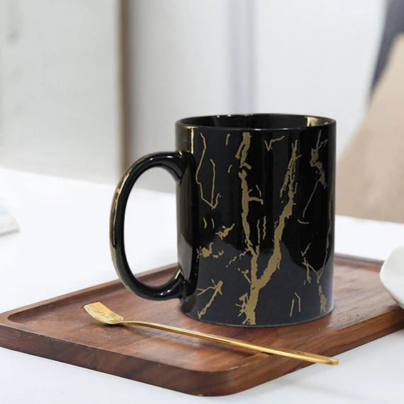Black Copper Pipe Coffee Mug