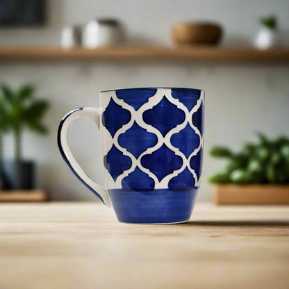 Moroccan Blue Carpet Mug