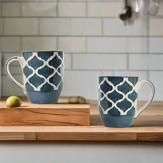 Moroccan Grey Carpet Mug