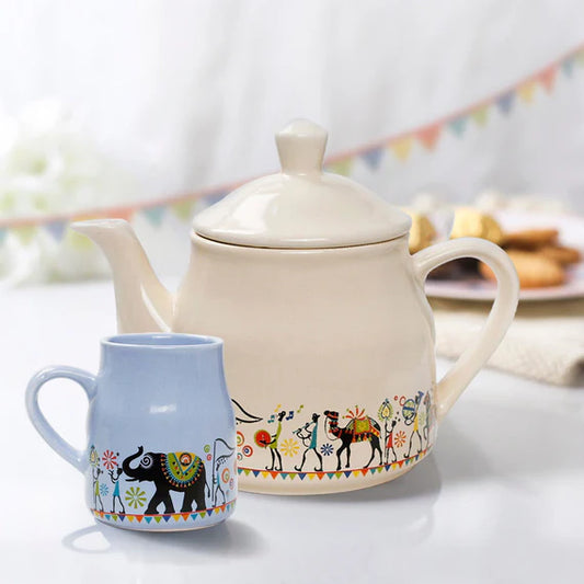 Pastel Flask Morning Tea Set