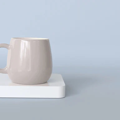 Set Of 6 Solid Ovule Lavender Tea Cup