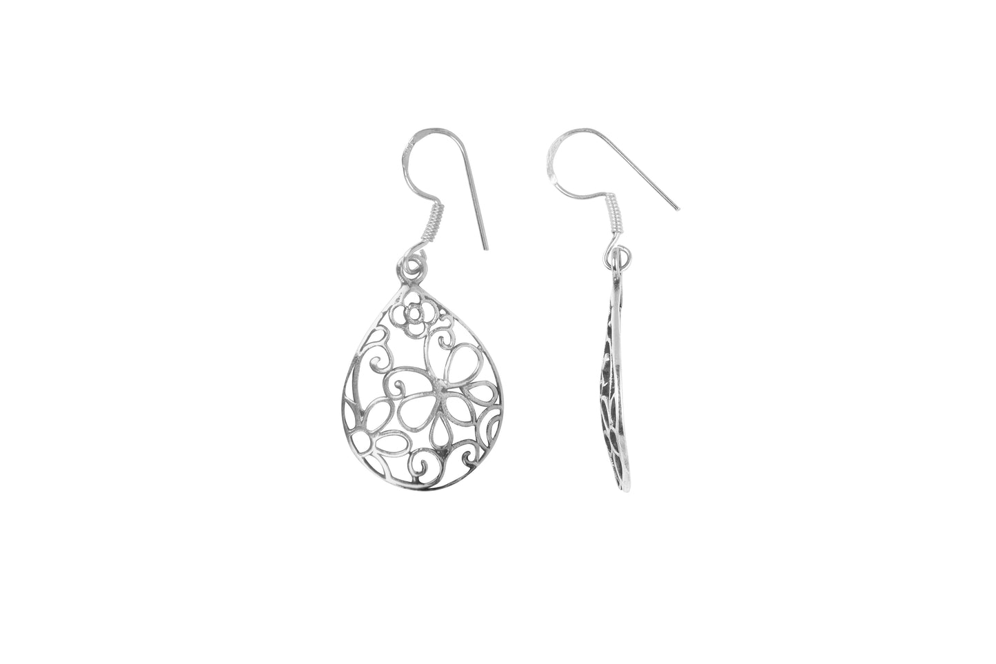 RAJ ROYAL Earring Set in 925 Sterling Silver(3.41 Gram)