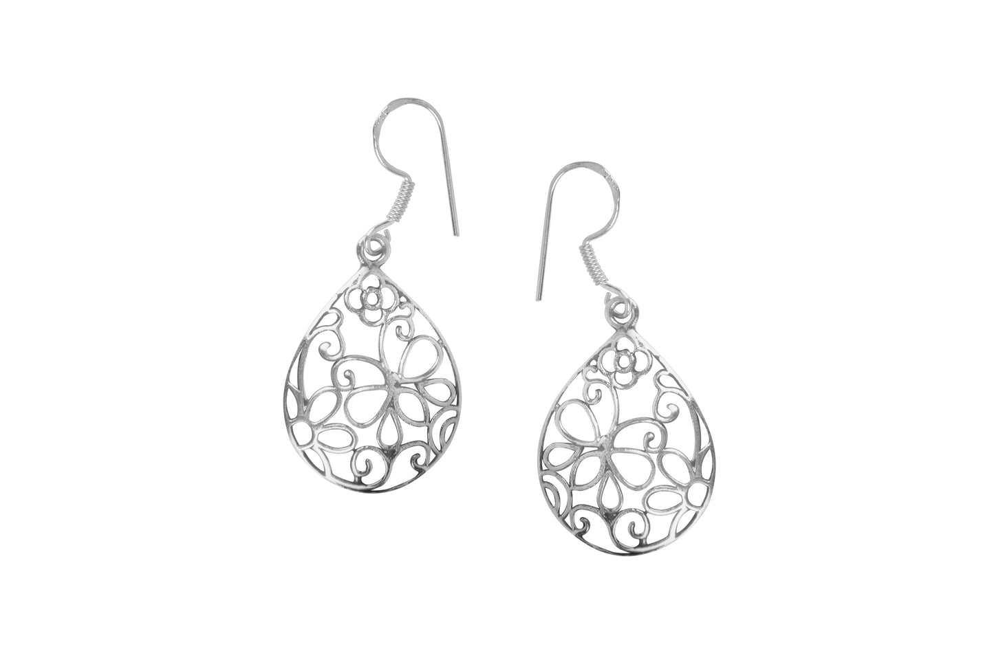 RAJ ROYAL Earring Set in 925 Sterling Silver(3.41 Gram)