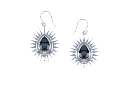 RAJ ROYAL Natural Rainbow Stud Earring in 925 Sterling Silver